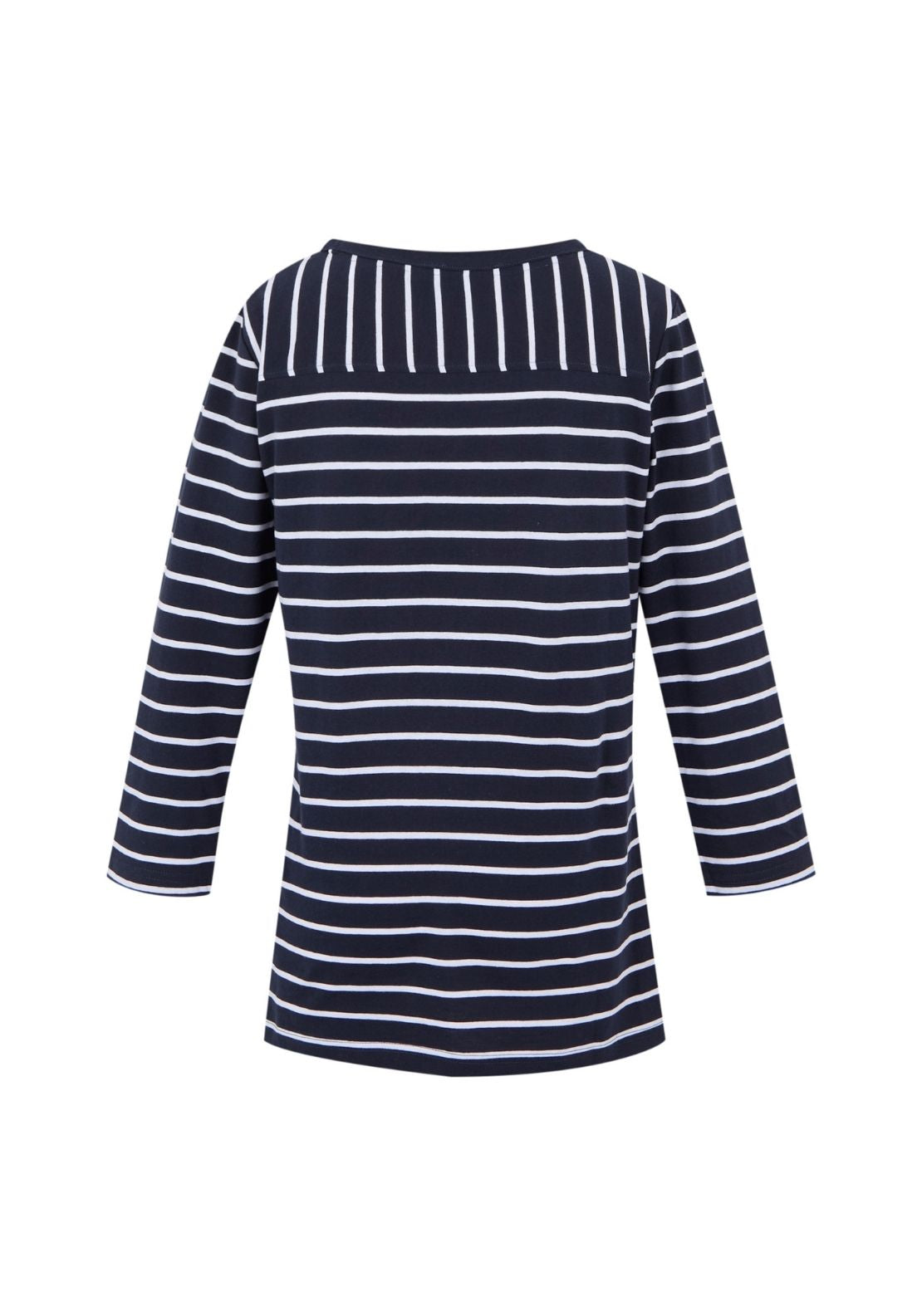 Regatta Bayletta 3/4 Tee - Navy White Stripe 6 Shaws Department Stores