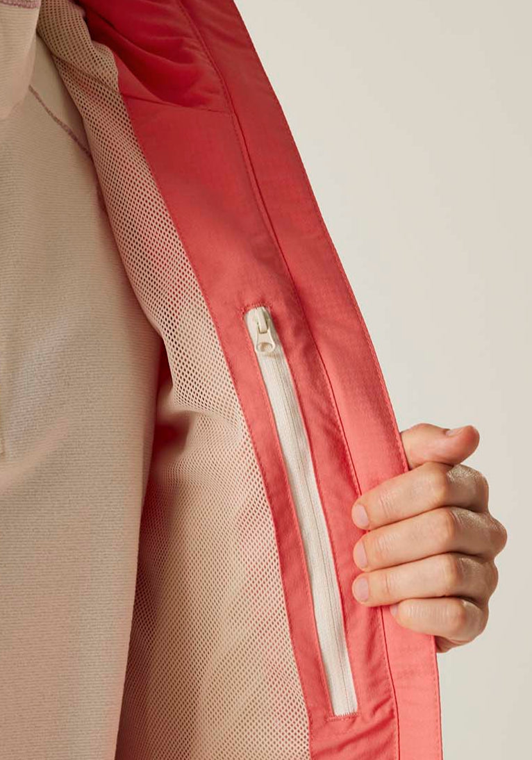 Regatta Hamara Iiii Waterproof Jacket - Peach 4 Shaws Department Stores