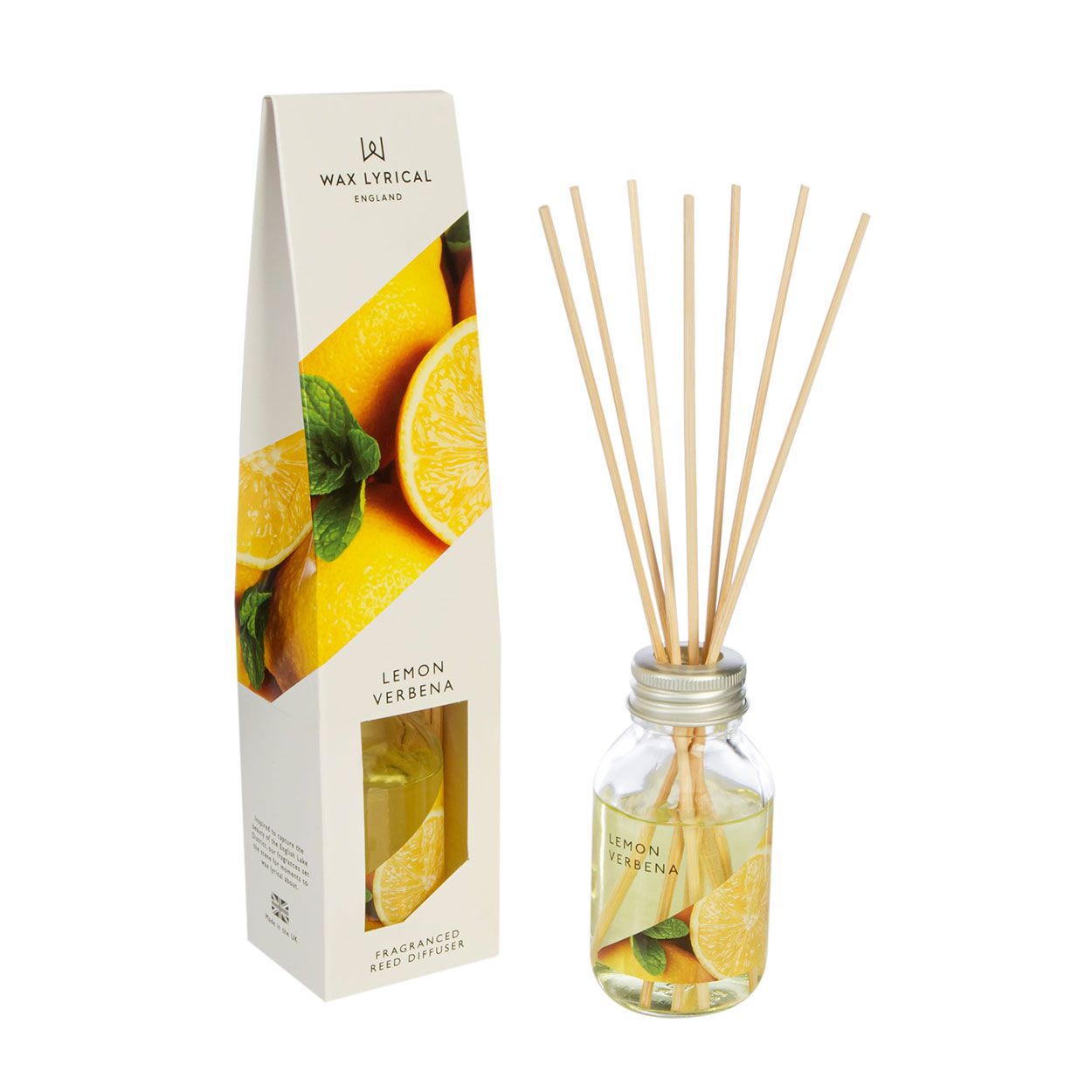 Wax Lyrical Reed Diffuser Sparkling Lemon 100ml 1 Shaws Department Stores