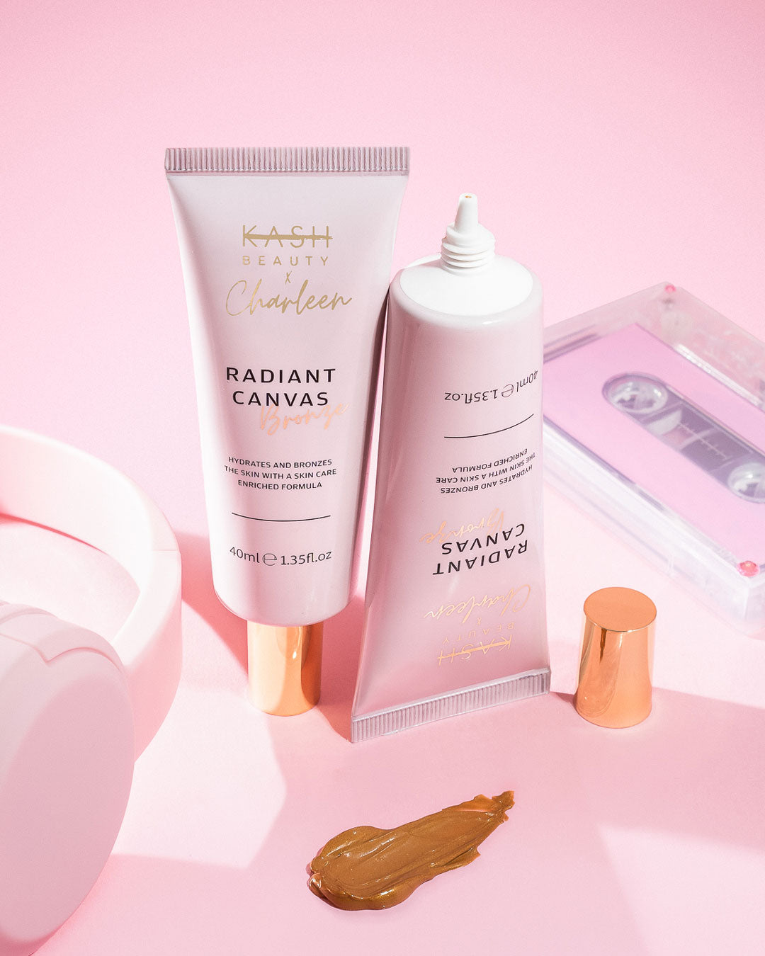 Kash Beauty Kash X Charleen - Radiant Canvas Bronze Primer 3 Shaws Department Stores
