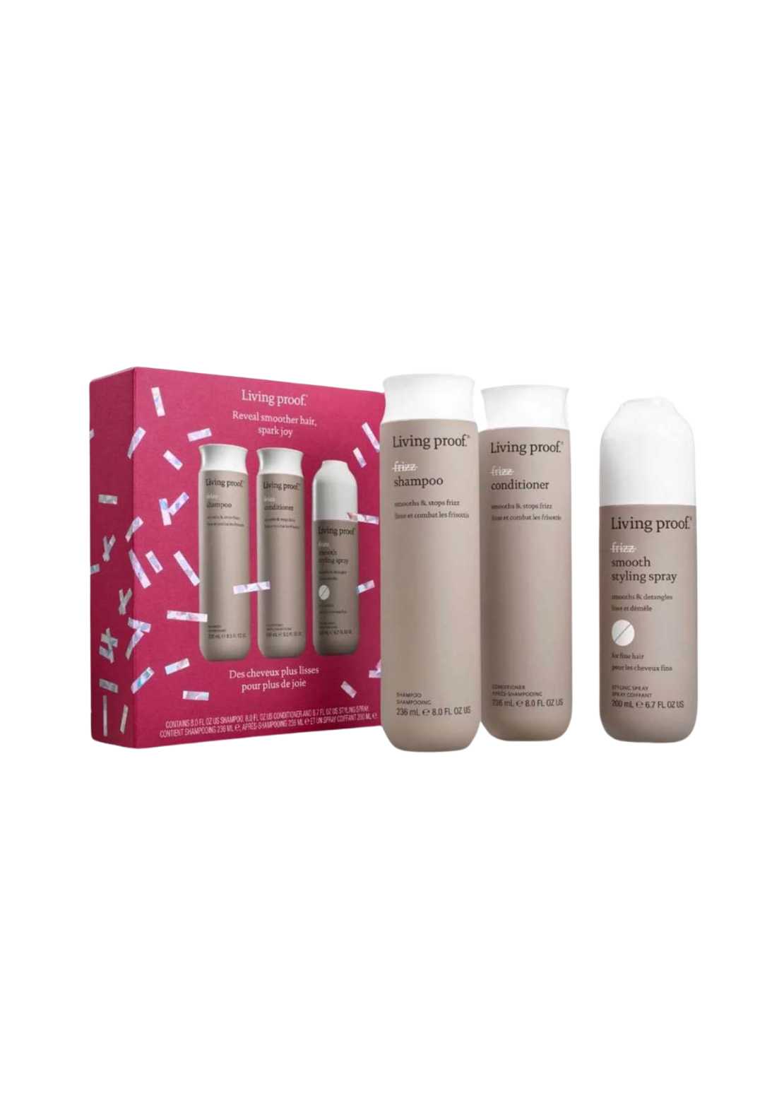 Living Proof No Frizz Trio Christmas Set 1 Shaws Department Stores