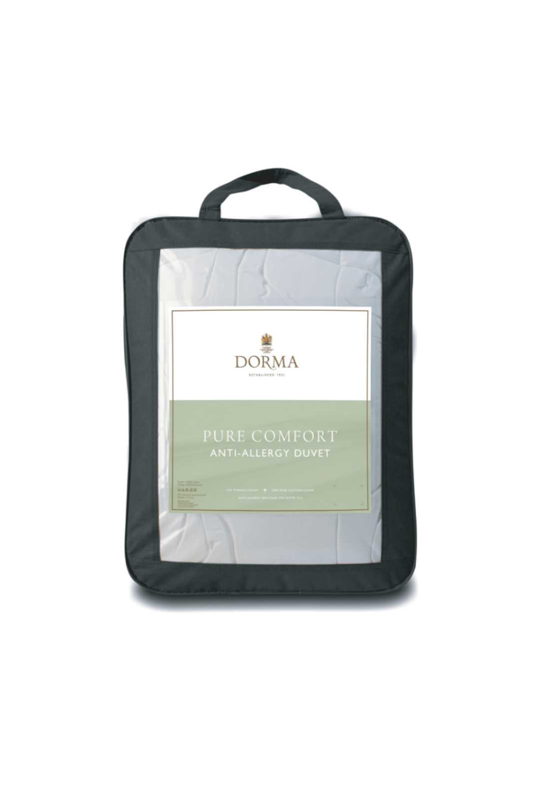 Dorma Pure Comfort Anti Allergenic Duvet 1 Shaws Department Stores