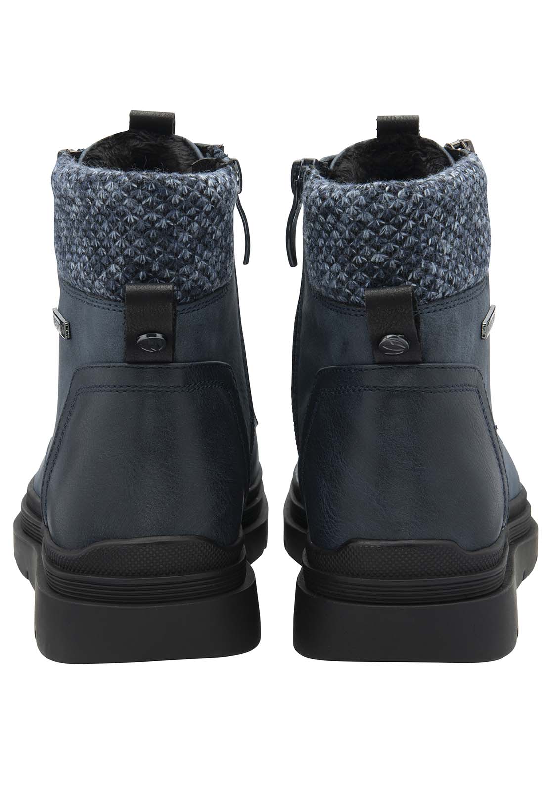 Lotus Saundra Ladies Waterproof Ankle Boot - Blue 3 Shaws Department Stores