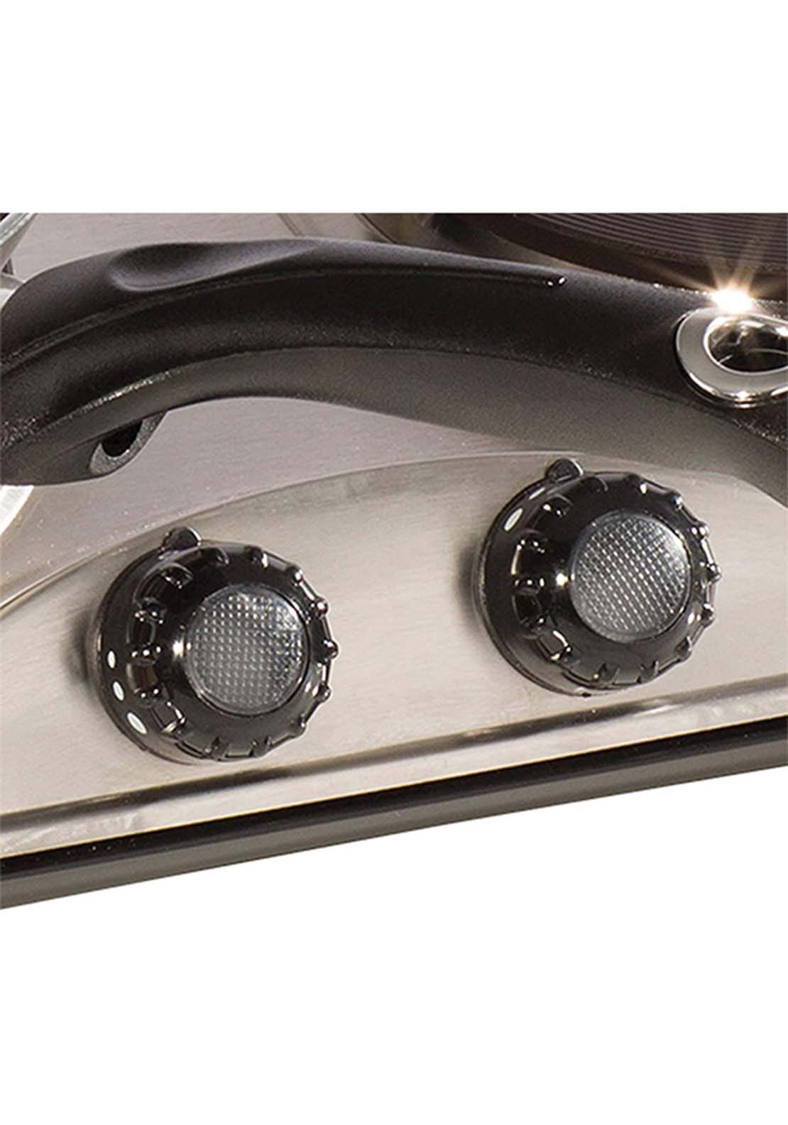 Daewoo Double Hot Plate | Sda1732 - Silver 2 Shaws Department Stores