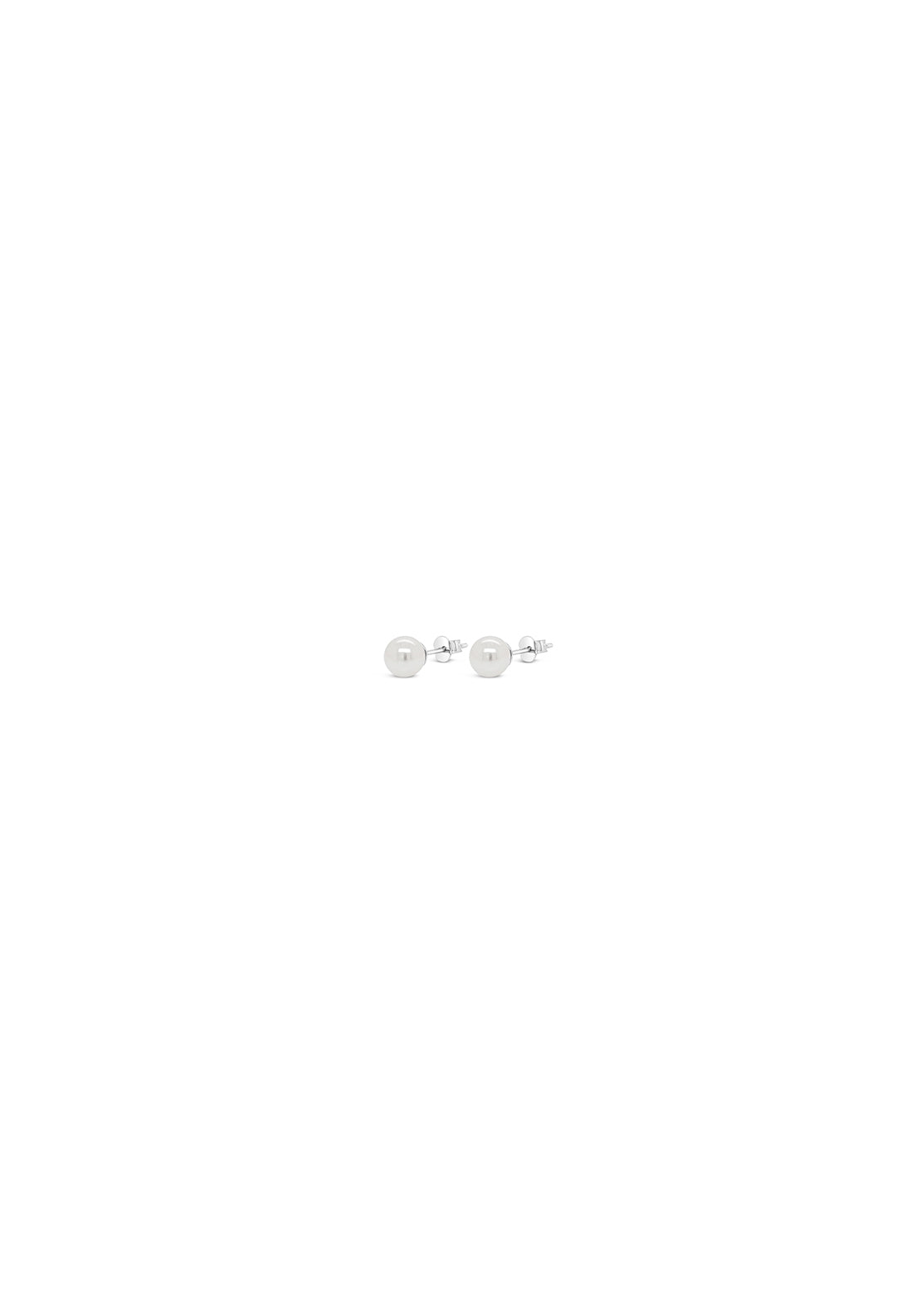 Absolute Jewellery Silverver Pearl Stud Earring 1 Shaws Department Stores