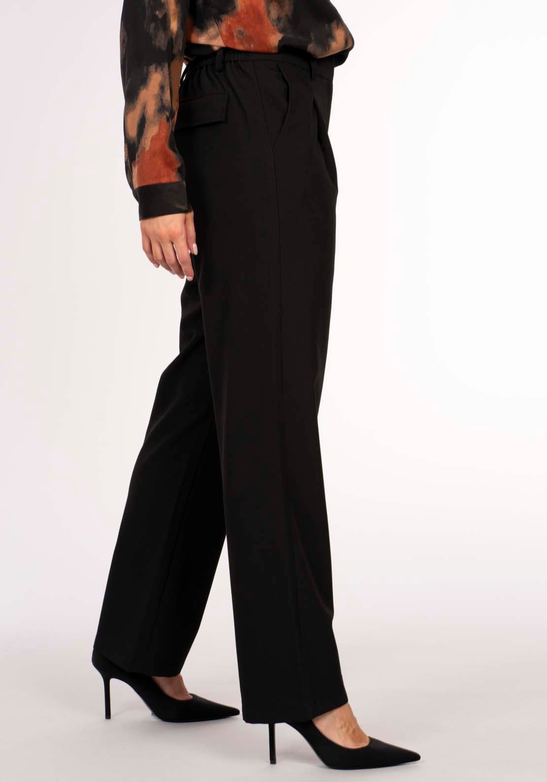 Naoise Gold Chain Pant - Black 5 Shaws Department Stores