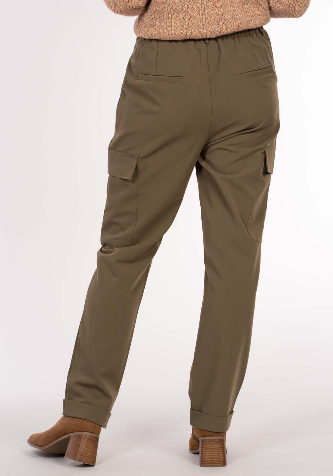 Naoise Cargo Suiting Pant - Green 3 Shaws Department Stores