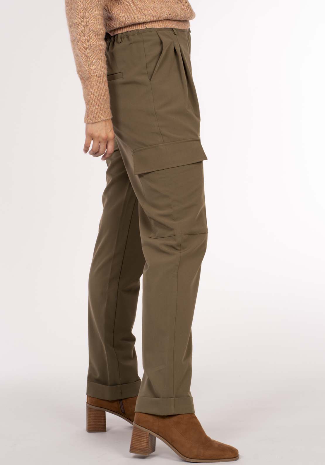 Naoise Cargo Suiting Pant - Green 2 Shaws Department Stores