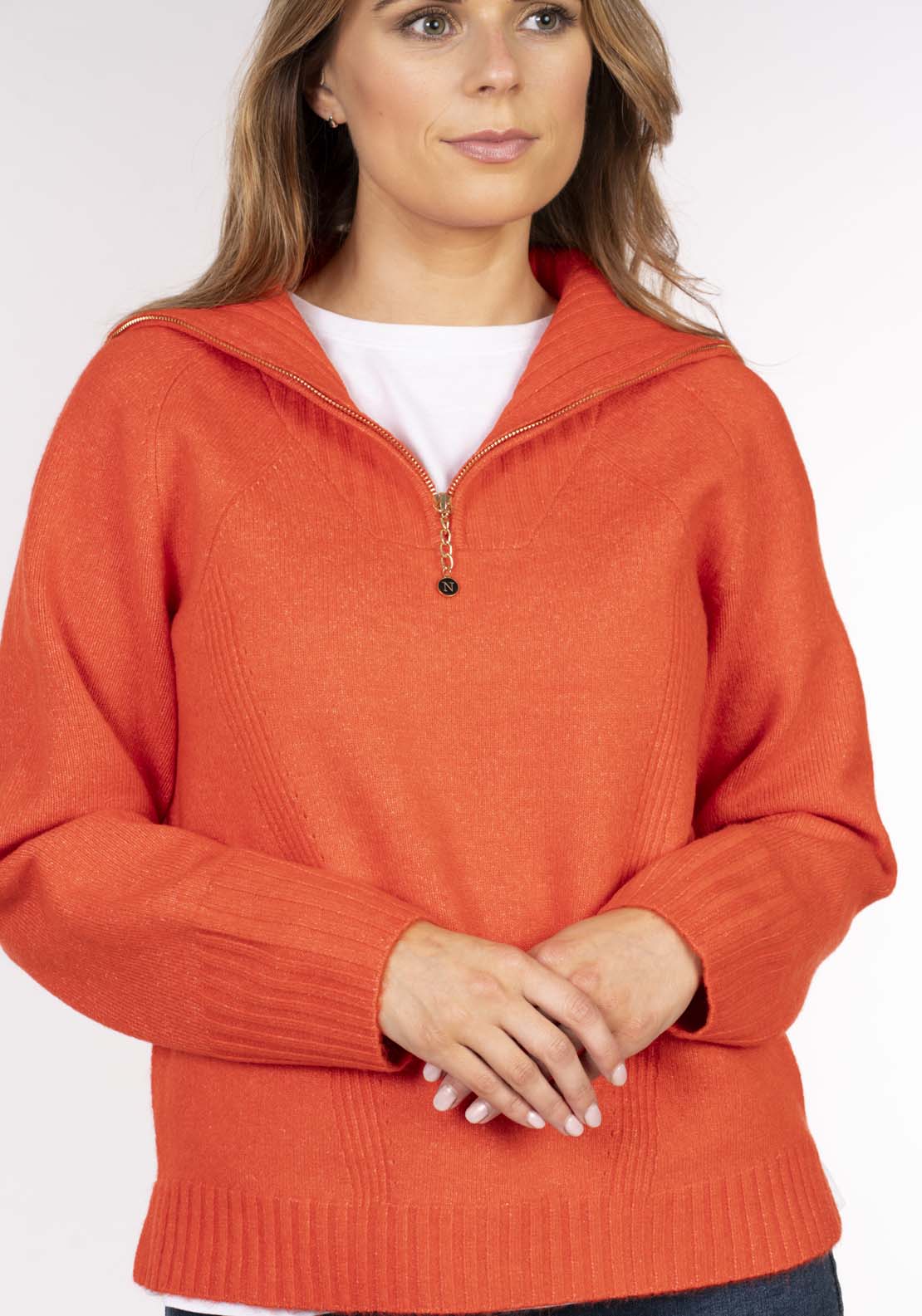 Naoise 1/2 Zip Sweater - Blaze 2 Shaws Department Stores