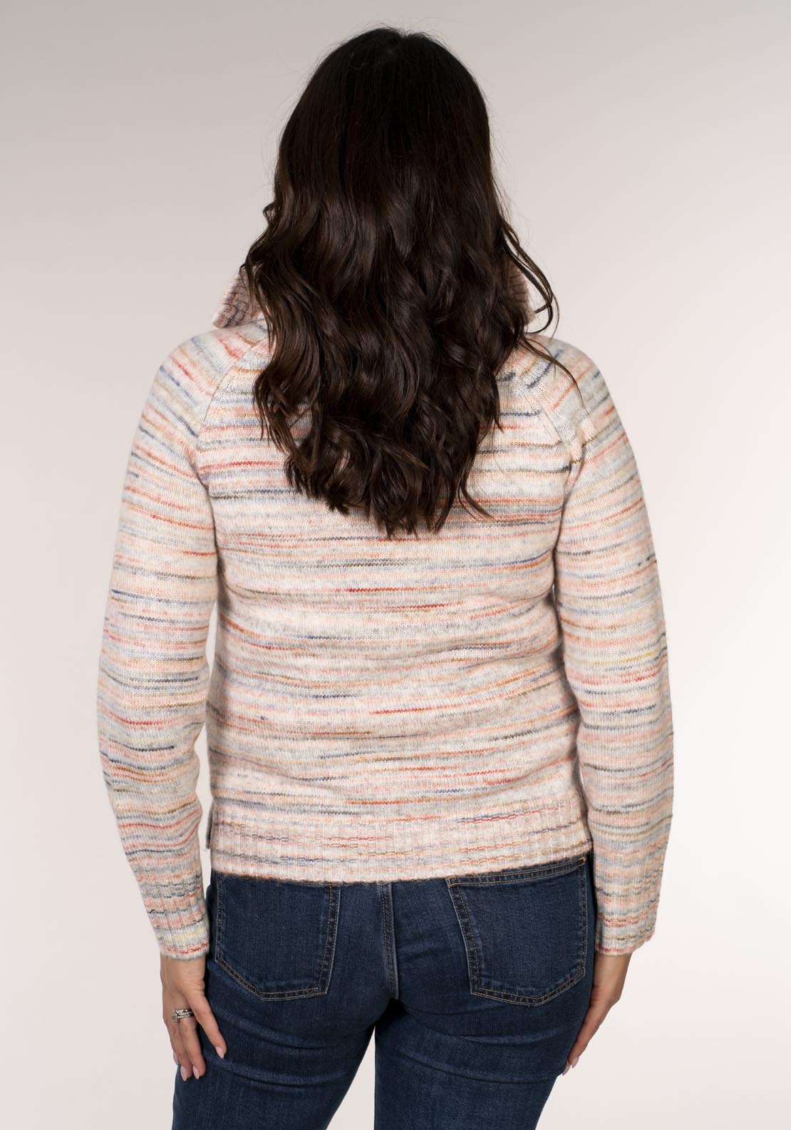 Tea Lane 1/2 Zip Jumper - Multicolour 2 Shaws Department Stores