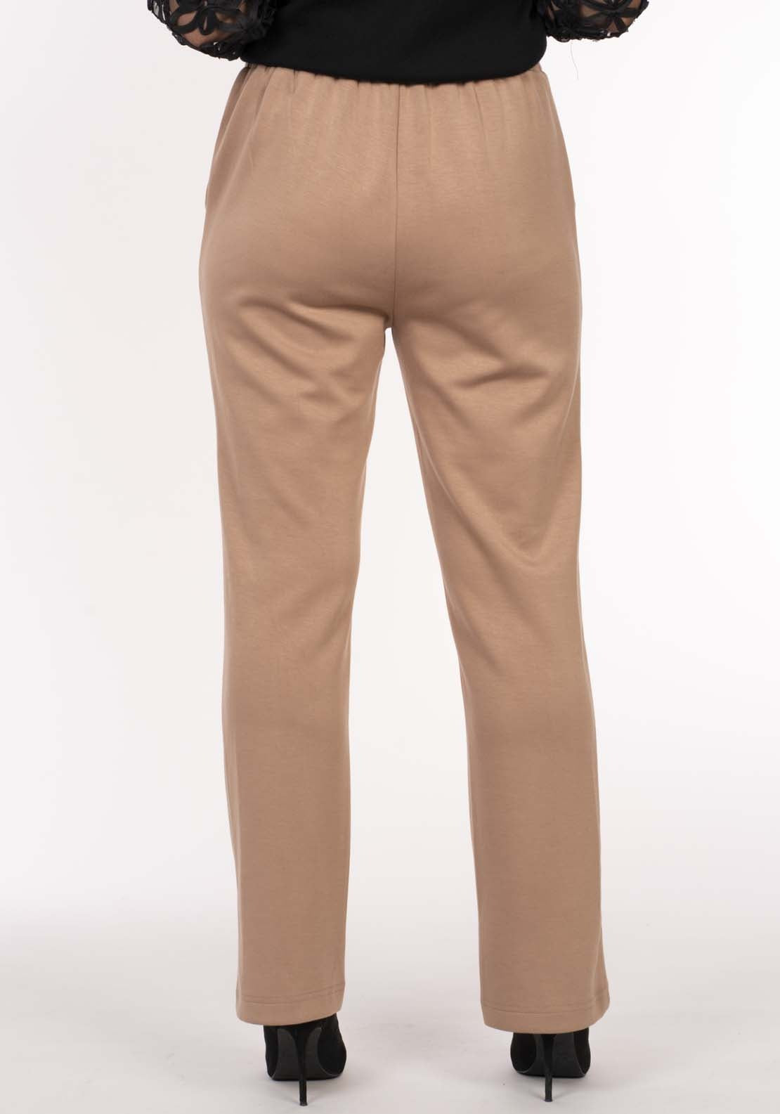 Naoise Button Wideleg Pant - Camel 3 Shaws Department Stores
