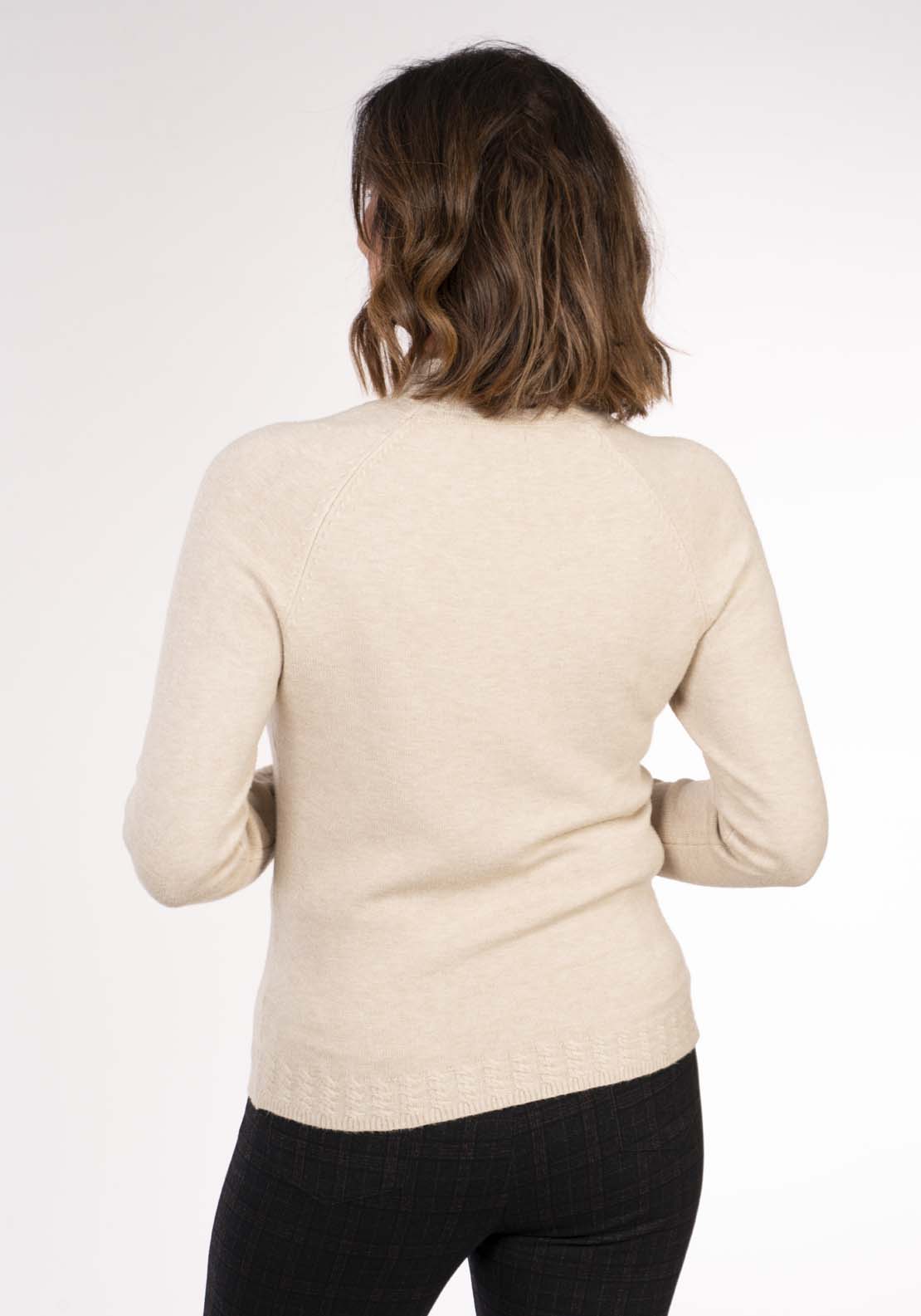 Tea Lane Turtle Neck - Oatmeal 6 Shaws Department Stores