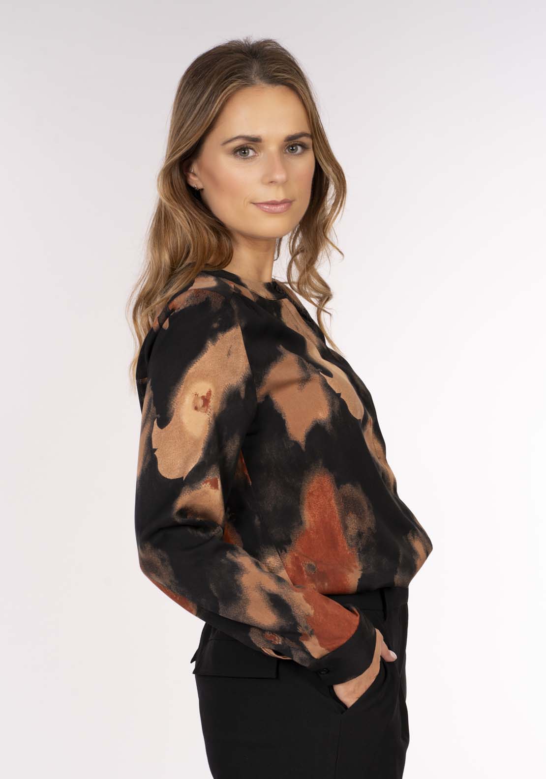 Naoise Tie Dye Shirt - Tiedye Print 3 Shaws Department Stores