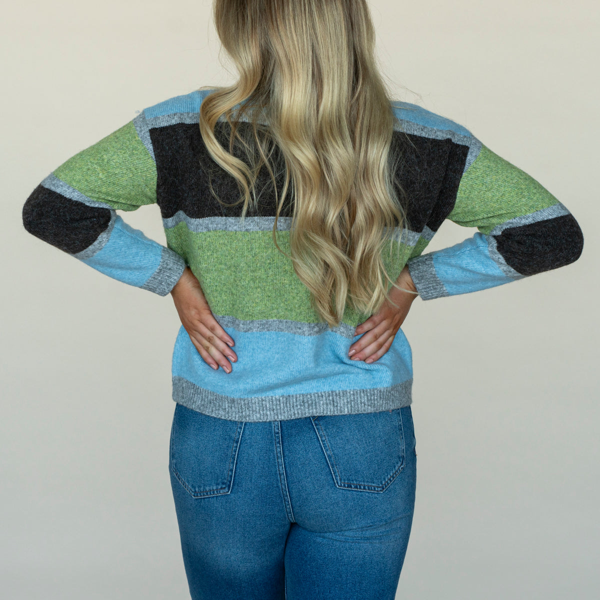Stripe Turtle Sweater