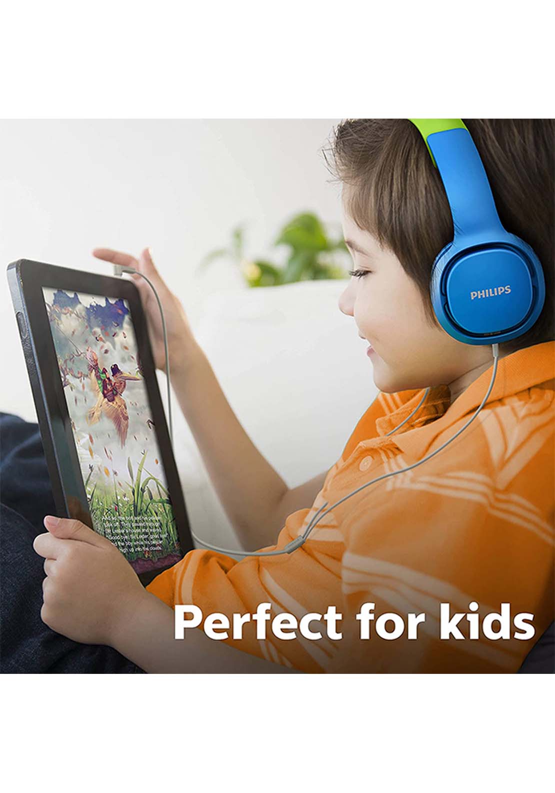 Philips Childrens Headphones - Blue 5 Shaws Department Stores
