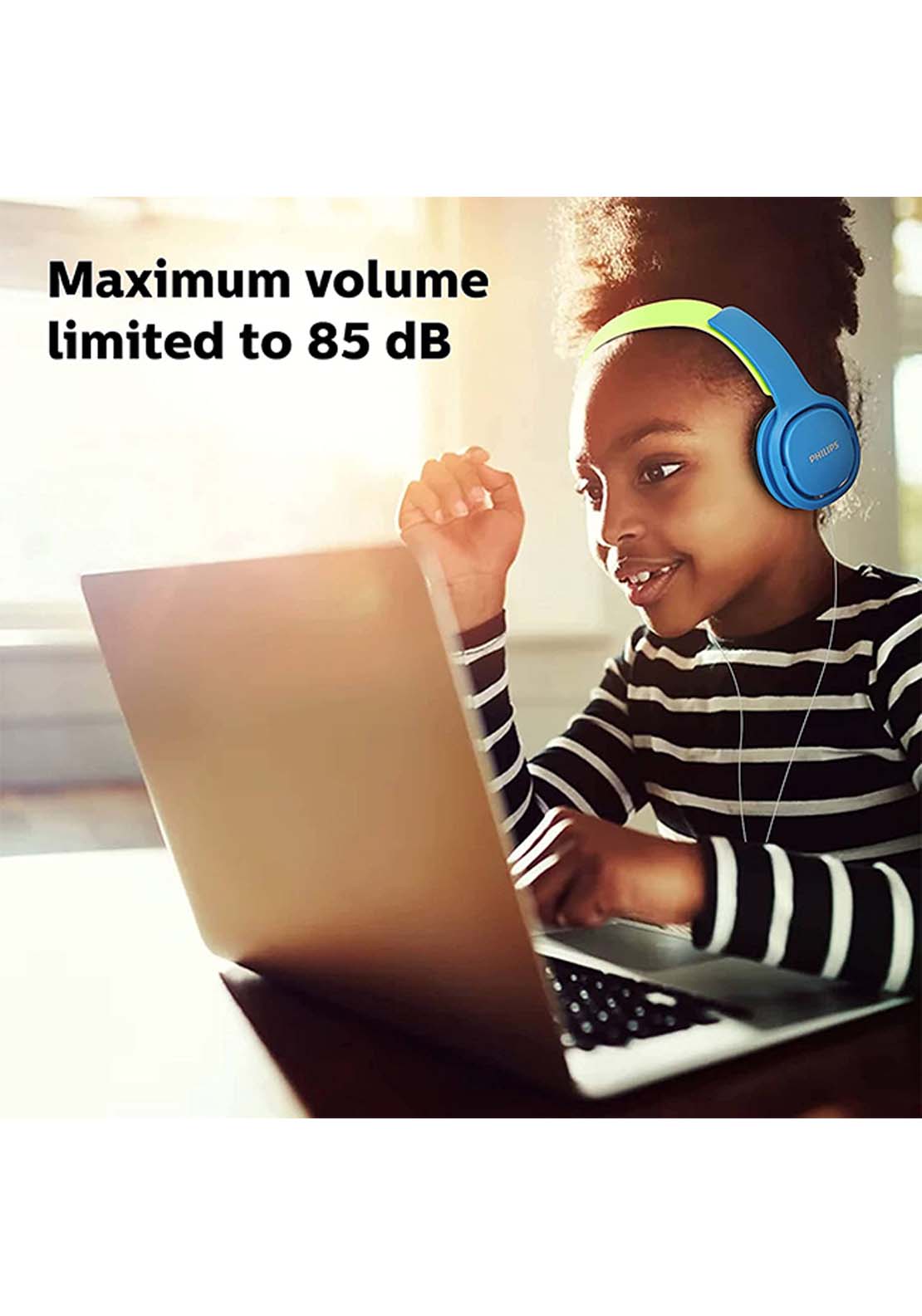 Philips Childrens Headphones - Blue 3 Shaws Department Stores