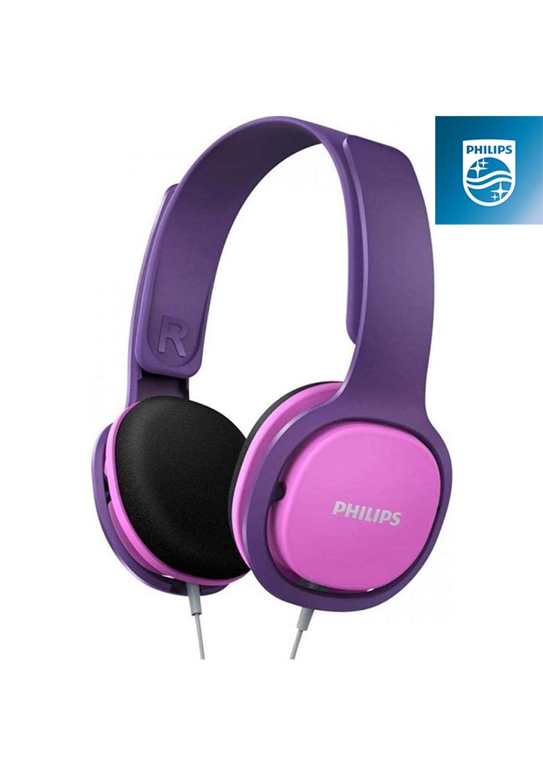 Philips Childrens Headphones - Pink 1 Shaws Department Stores