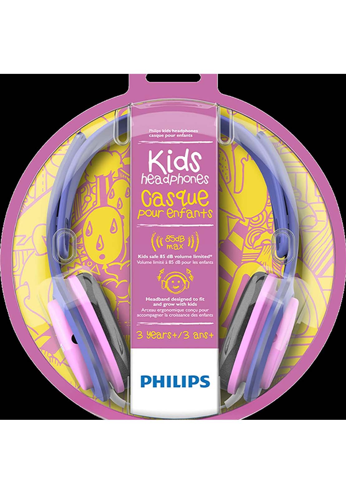 Philips Childrens Headphones - Pink 2 Shaws Department Stores