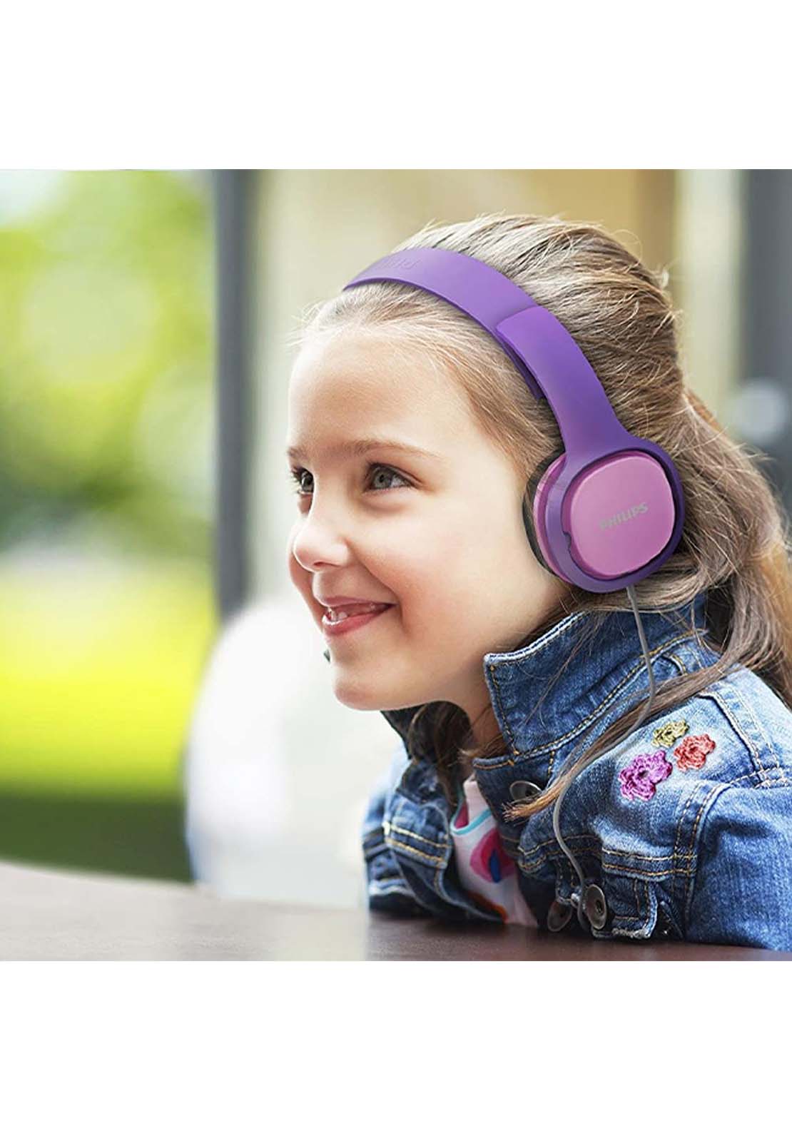 Philips Childrens Headphones - Pink 4 Shaws Department Stores