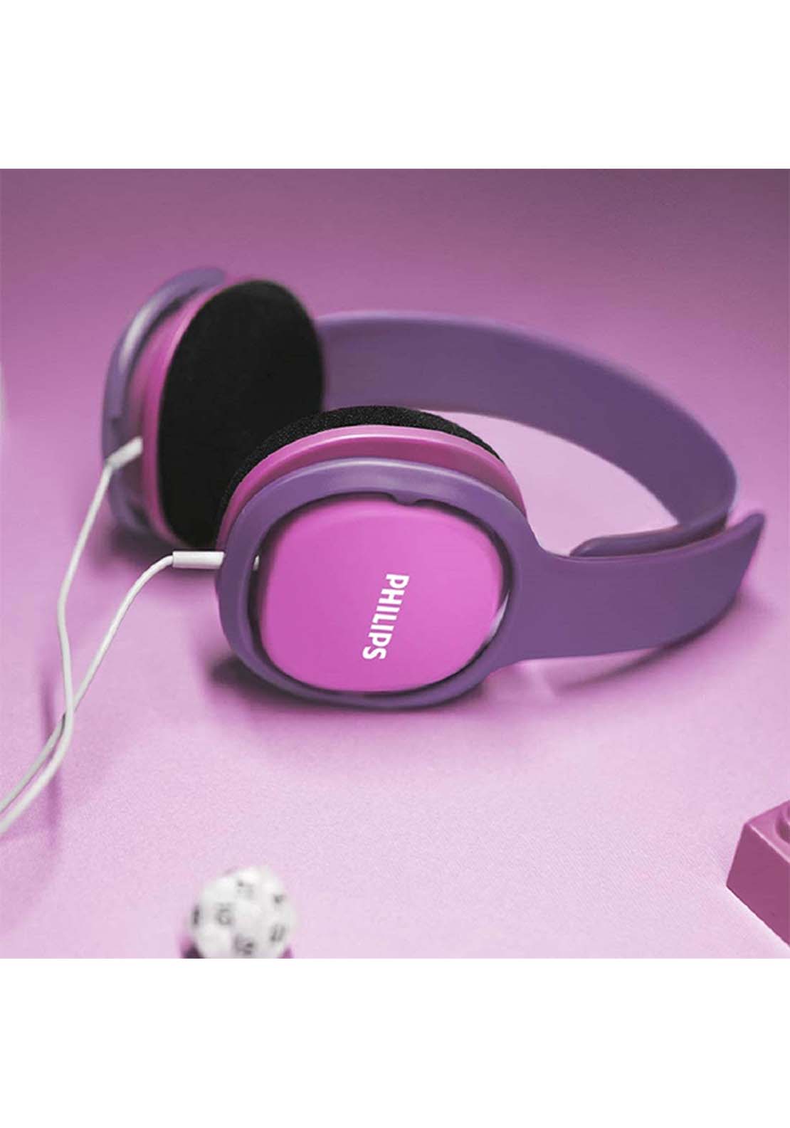 Philips Childrens Headphones - Pink 3 Shaws Department Stores