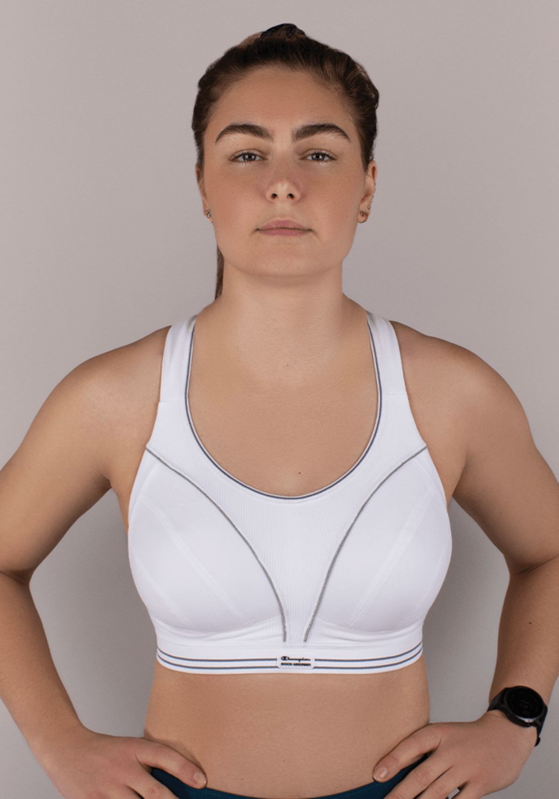 Shock Absorber Shock Absorber Sports Bra - White Silver Wht 3 Shaws Department Stores