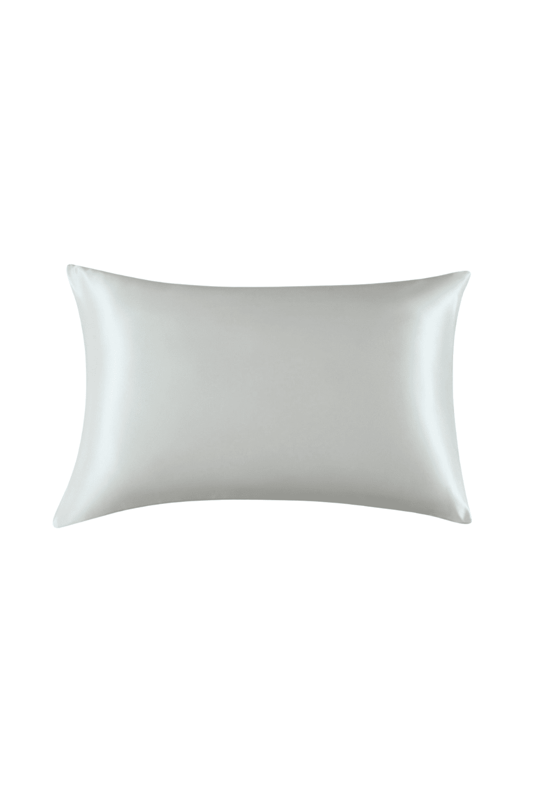 The Home Luxury Collection Luxury 100% Mulberry Silk 19mm Pillowcase -Silver 1 Shaws Department Stores