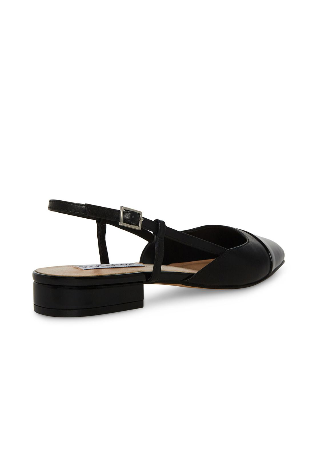 Steve Madden Low Heeled Ch Pump - Black 5 Shaws Department Stores