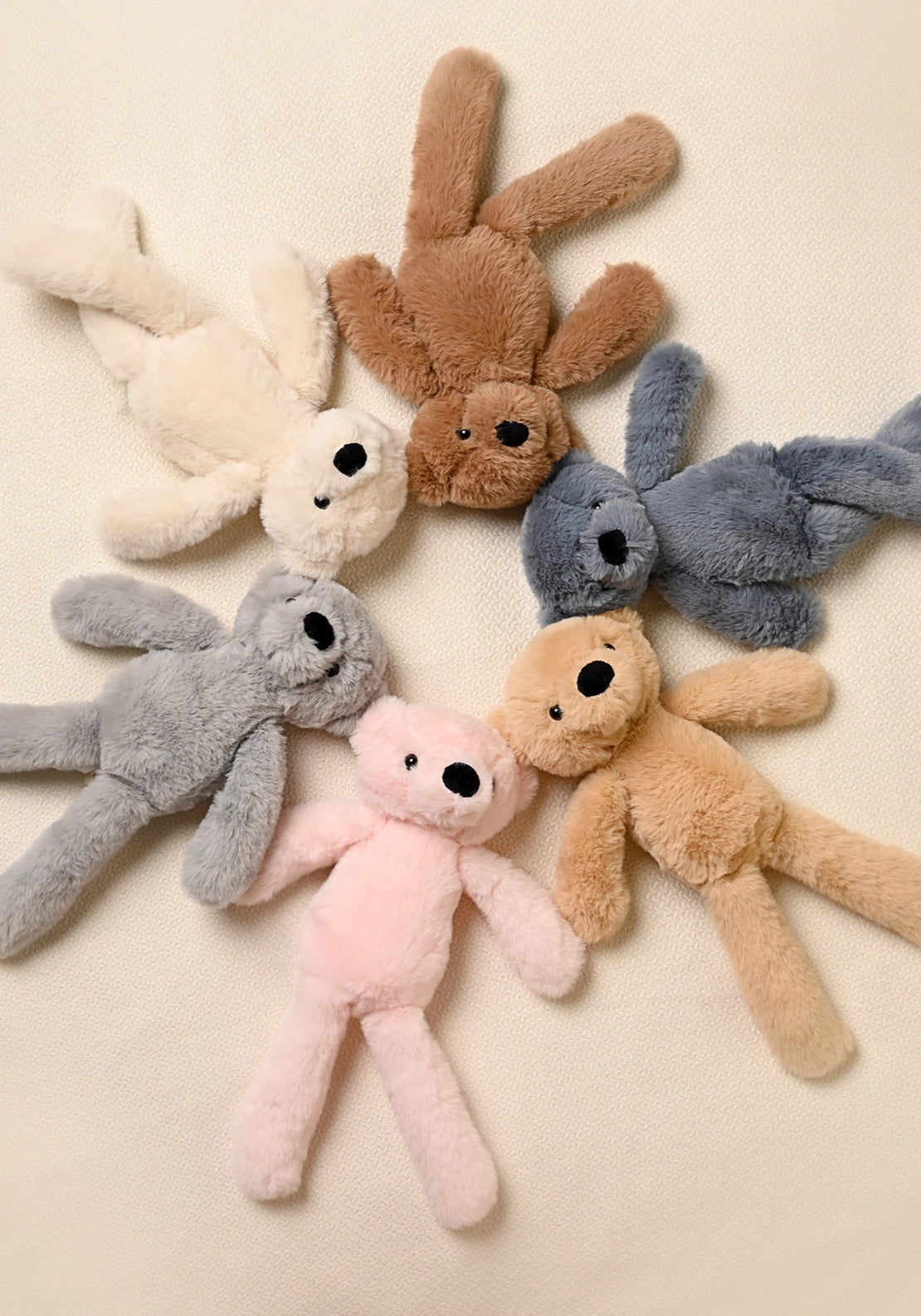 Pip The Plush Long Leg Teddy Bear - Blue