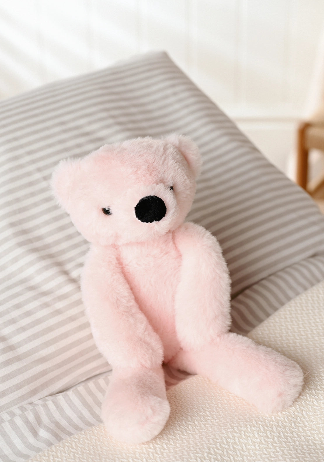 Willow The Plush Long Leg Teddy Bear - Pink
