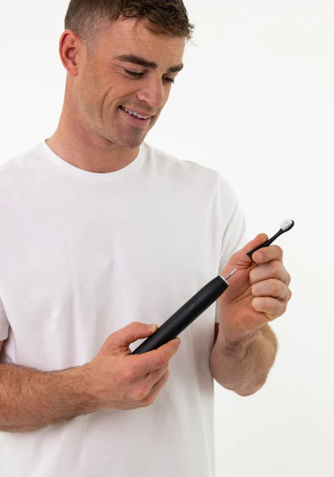 Spotlight Oral Care Sonic Pro Toothbrush Replacement Heads - Jet Black 2 Shaws Department Stores