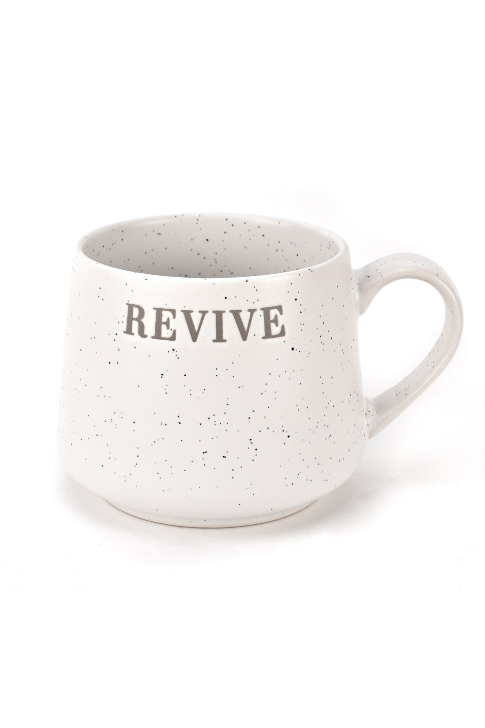 The Home Collection Serenity De-Bossed Mug "Revive" 2 Shaws Department Stores
