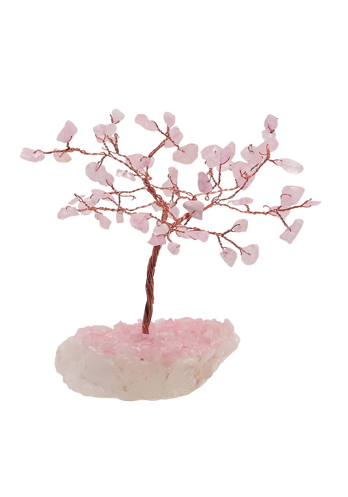 Sophia Gemstone Tree - Rose Quartz 1 Shaws Department Stores