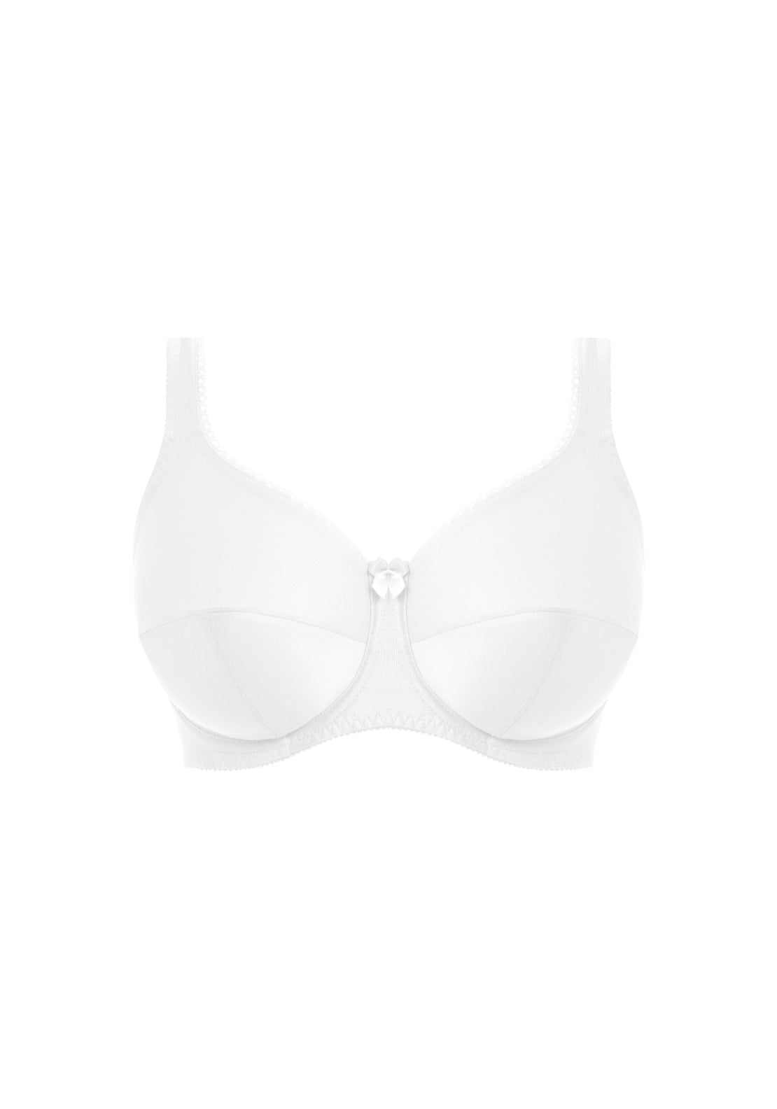 Fantasie Speciality Cotton &amp; Polyester Smooth Cup Bra - White 3 Shaws Department Stores
