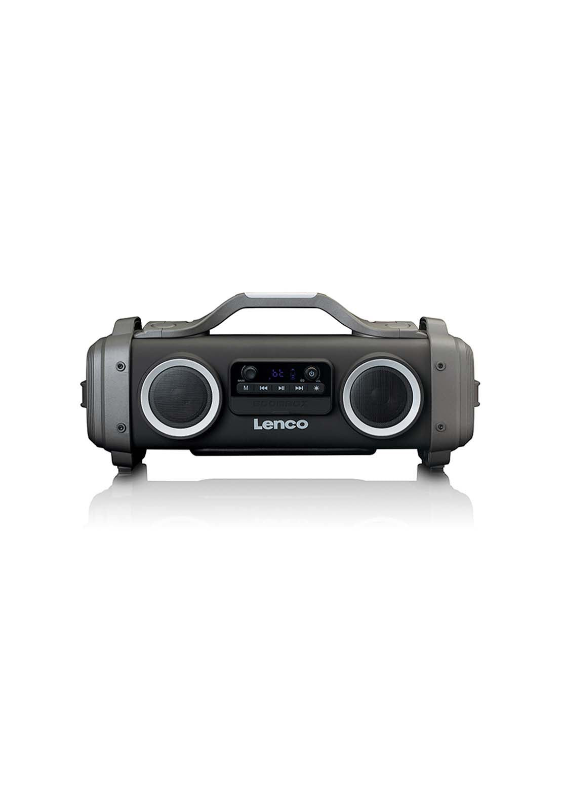 Lenco Portable Radio With Bluetooth Spr-200Bk 1 Shaws Department Stores