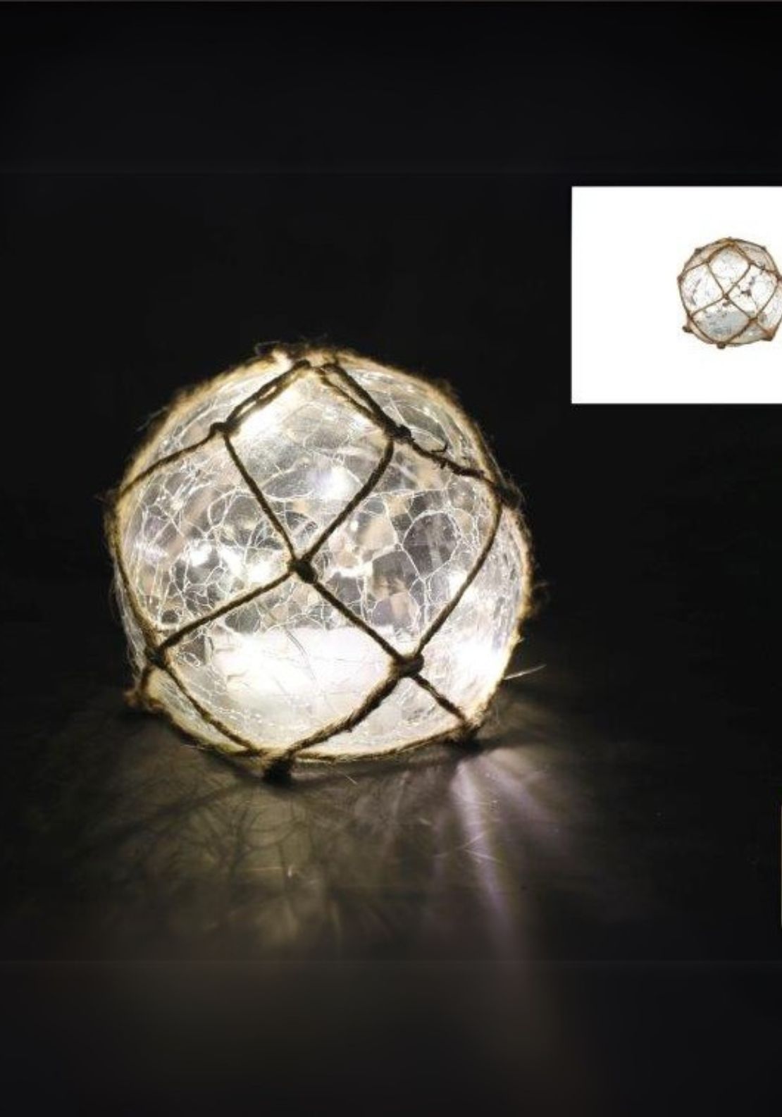 The Home Collection Led Crackle Ball 1 Shaws Department Stores