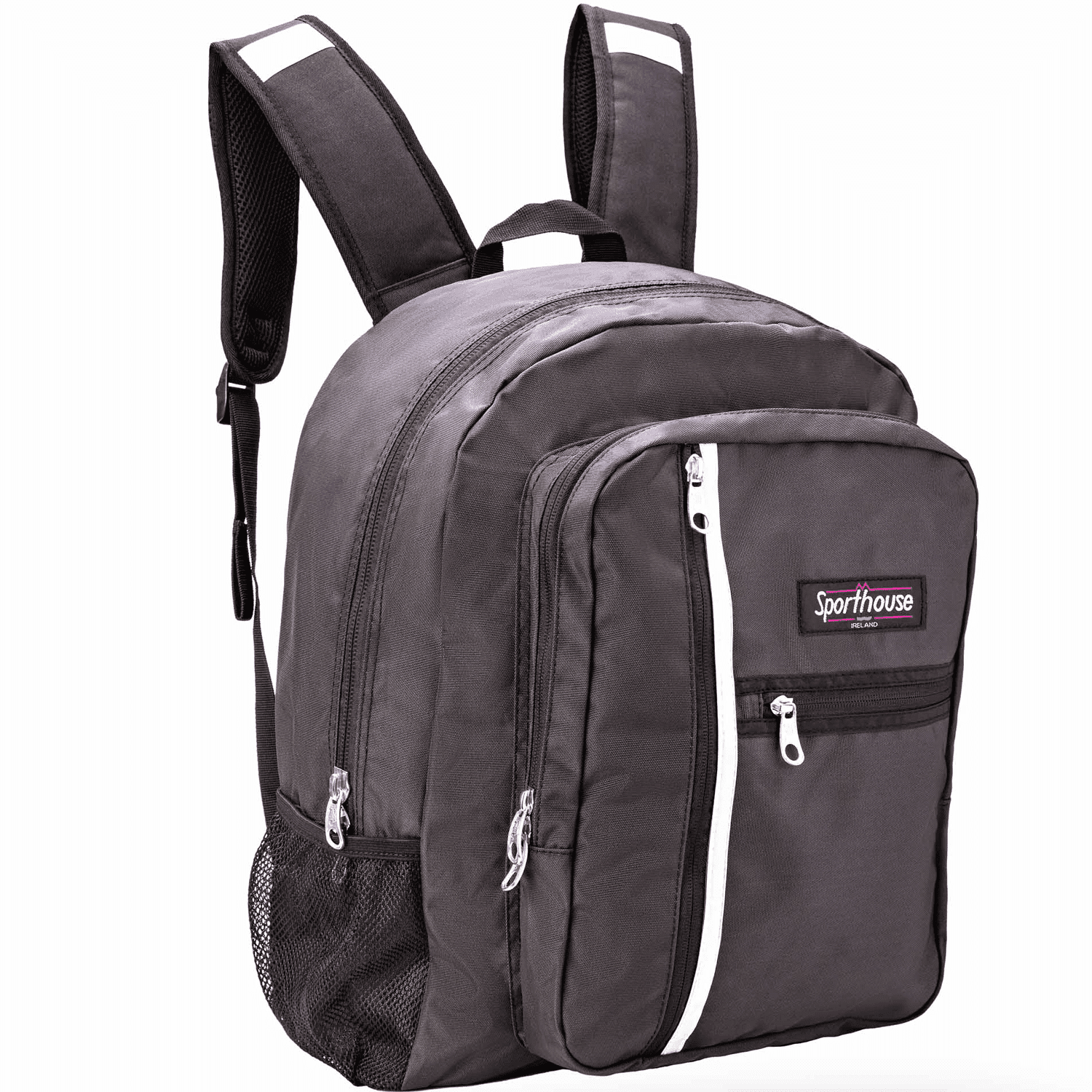 Sporthouse Student 2000 42L Backpack - Black/Grey 3 Shaws Department Stores