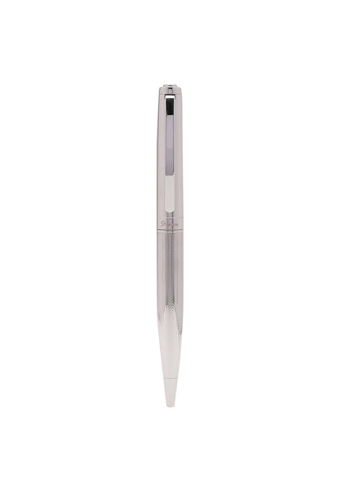 Stratton Ballpoint Pen - Silver 2 Shaws Department Stores