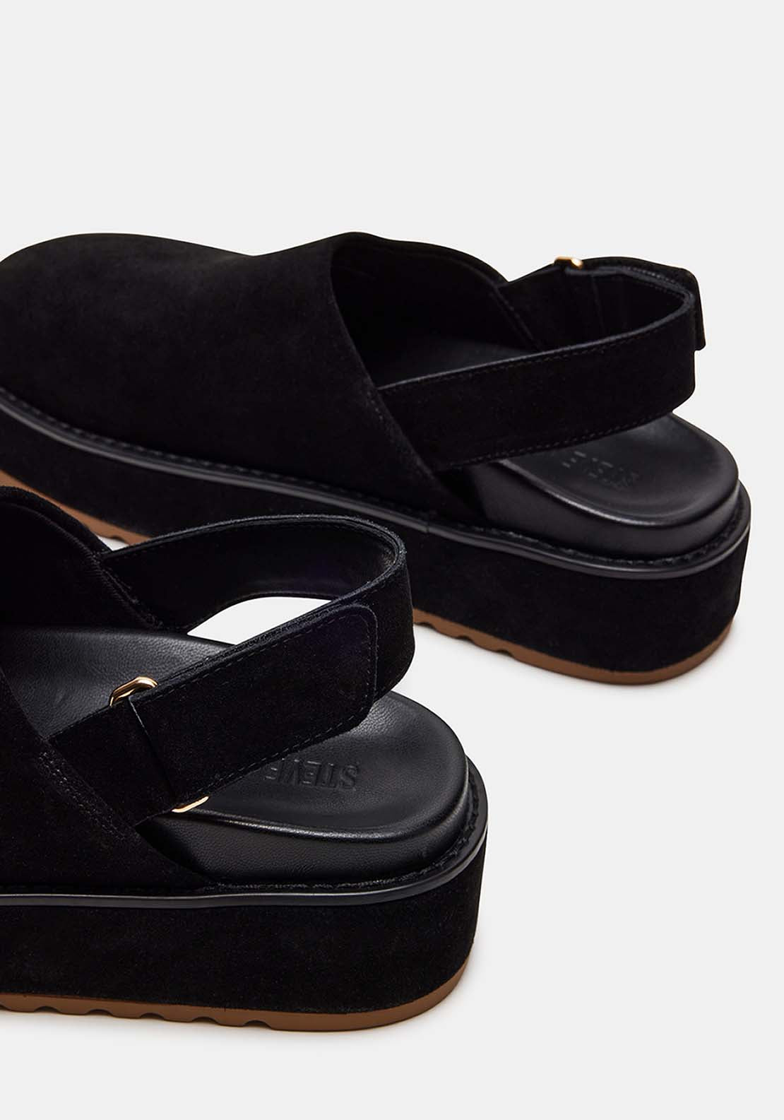 Steve Madden Slip On Clog - Black 4 Shaws Department Stores