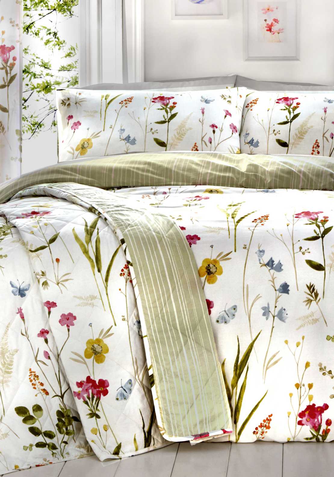 Dreams &amp; Drapes Spring Glade Duvet Cover Set 1 Shaws Department Stores