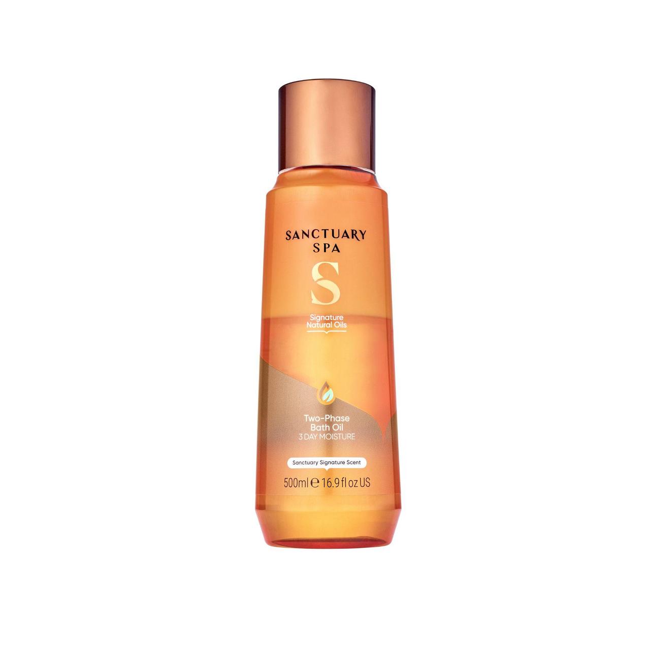 Sanctuary Signature Natural Oils Two Phase Bath Oil 500ml 1 Shaws Department Stores