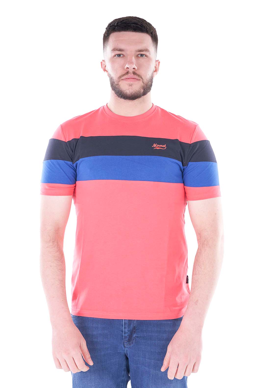 Mineral Santana Panel Tee - Coral 1 Shaws Department Stores