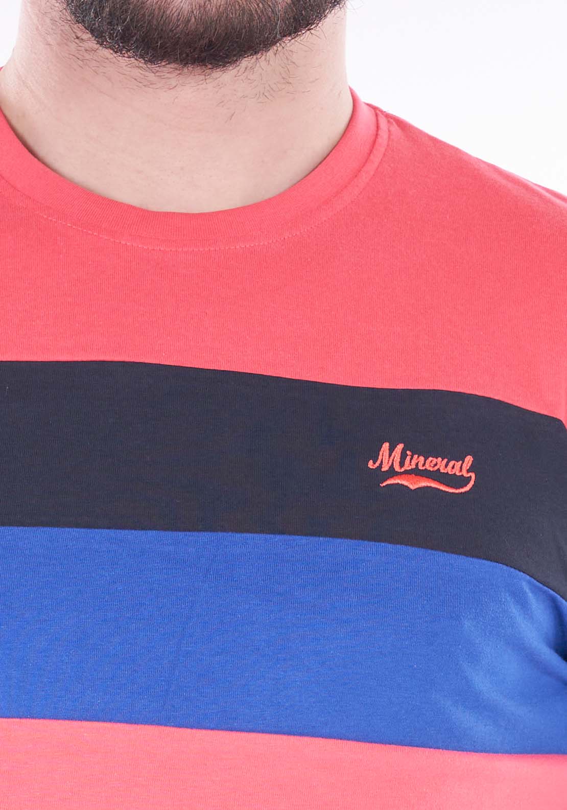 Mineral Santana Panel Tee - Coral 2 Shaws Department Stores