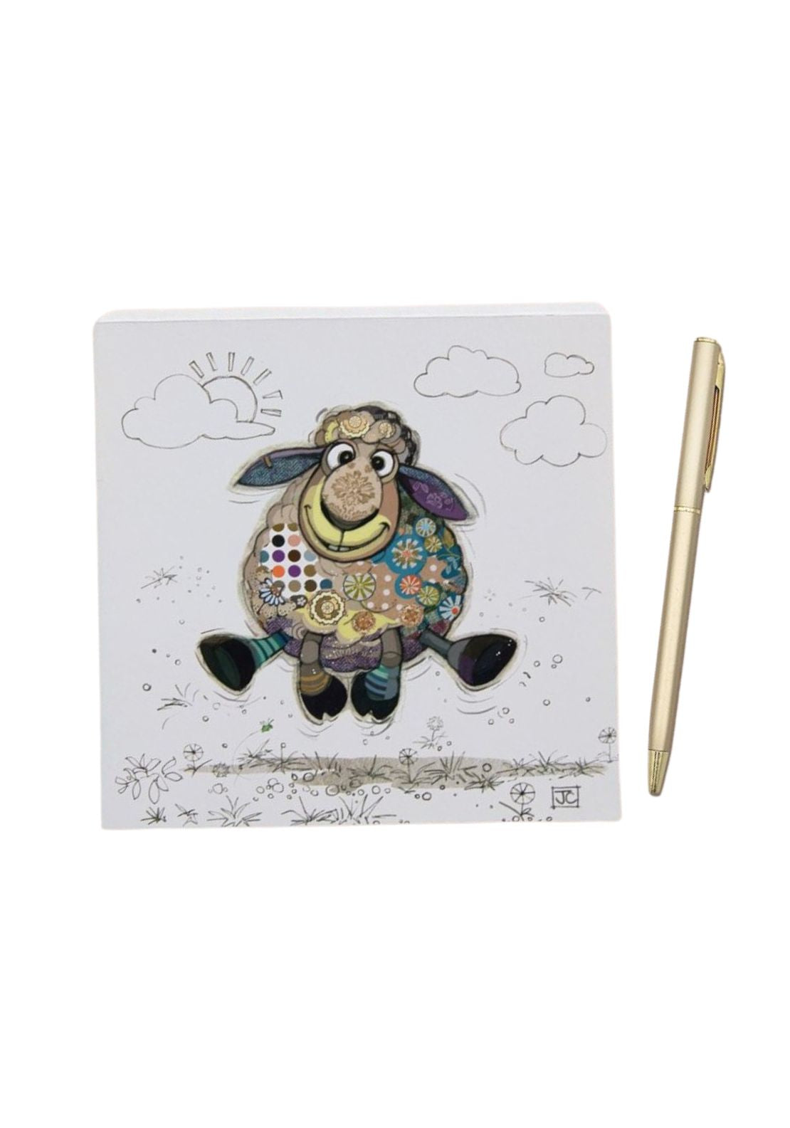 The Home Collection Sasha Sheep Memo Pad 2 Shaws Department Stores