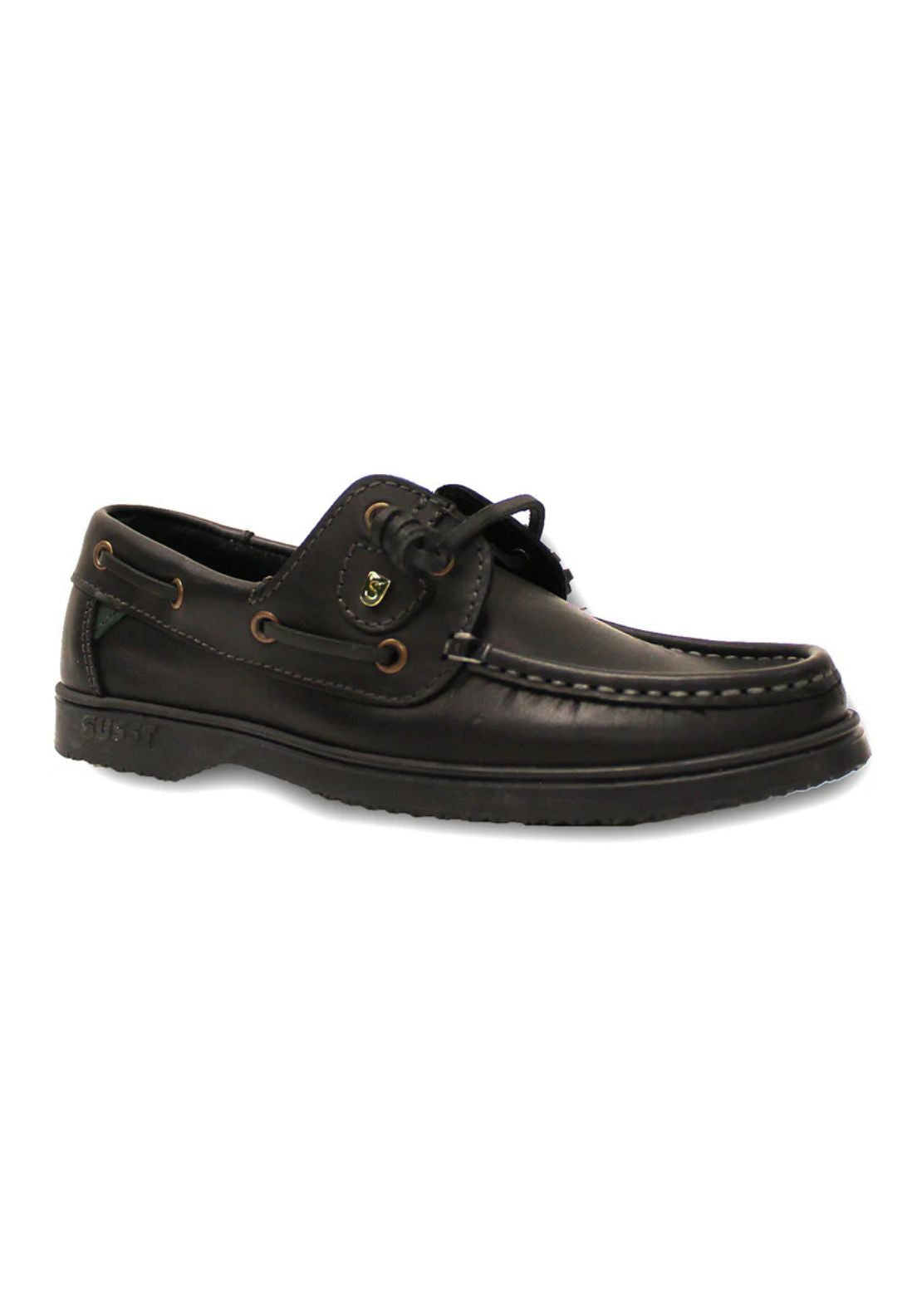 Susst Gaby Deck Shoe - Black 1 Shaws Department Stores