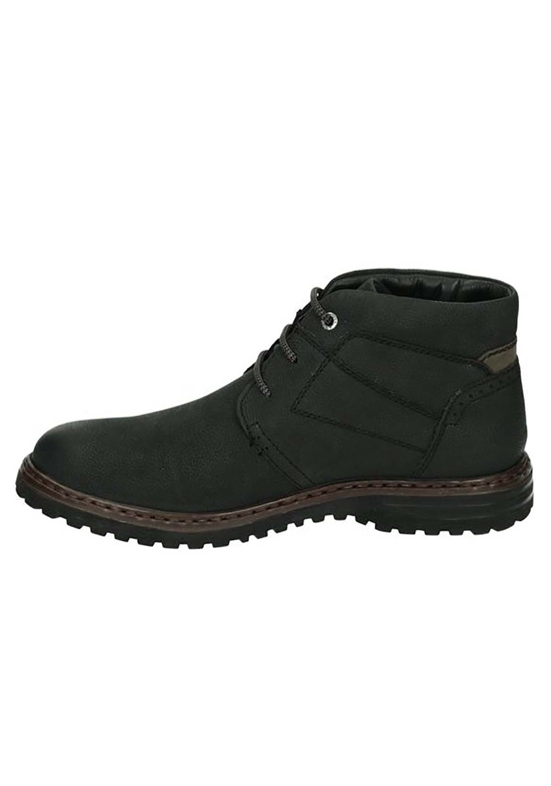 Josef Seibel Waterproof Lace Up Boot - Black 2 Shaws Department Stores