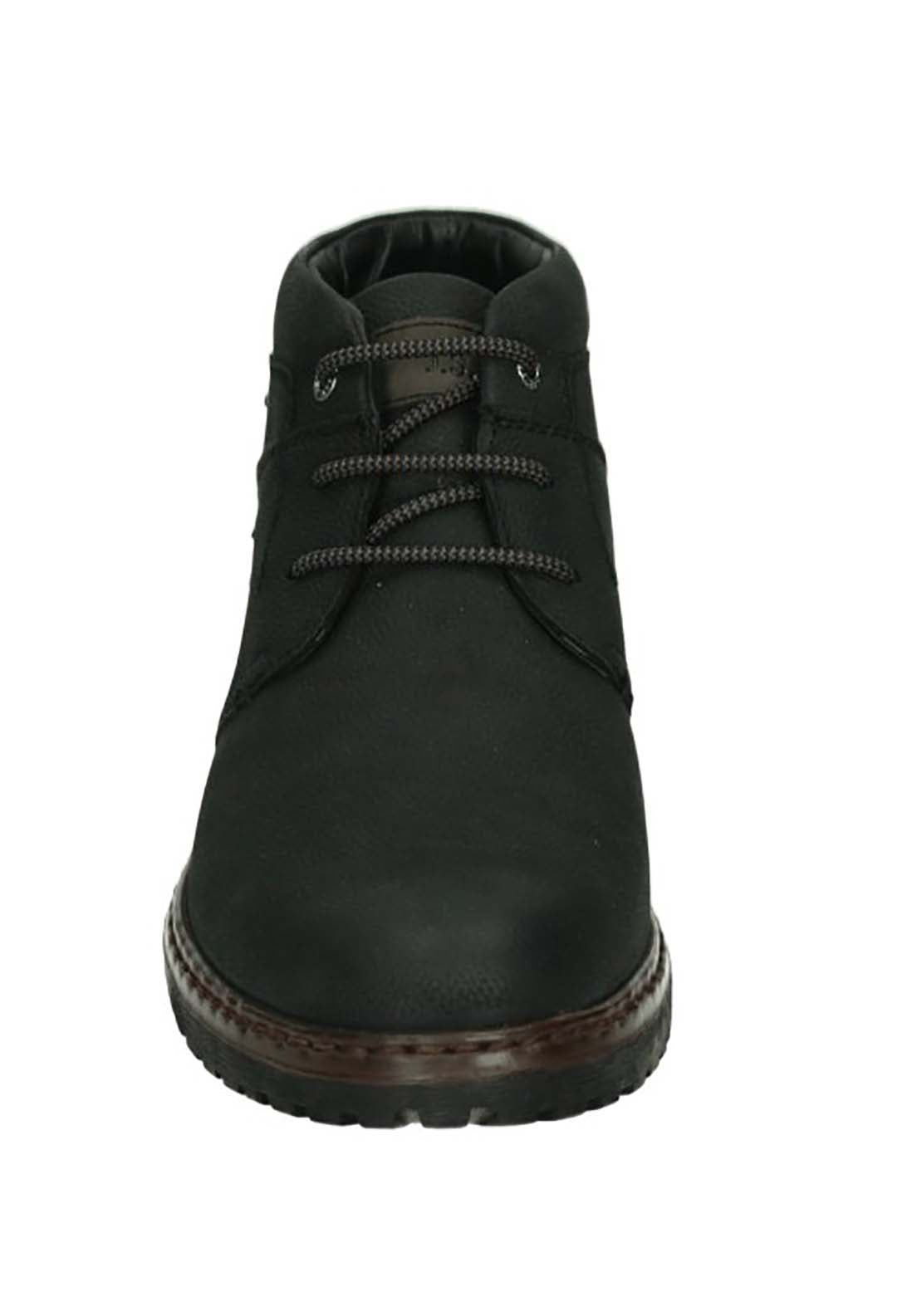 Josef Seibel Waterproof Lace Up Boot - Black 3 Shaws Department Stores