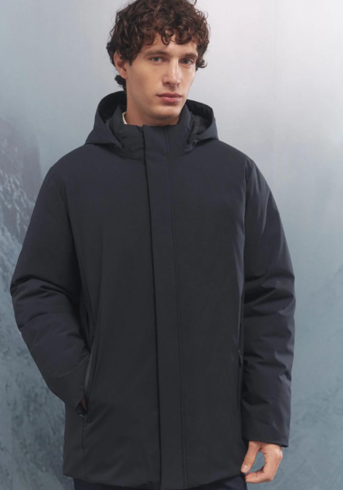 Springfield Thermal Puffer Parka - Blue 1 Shaws Department Stores