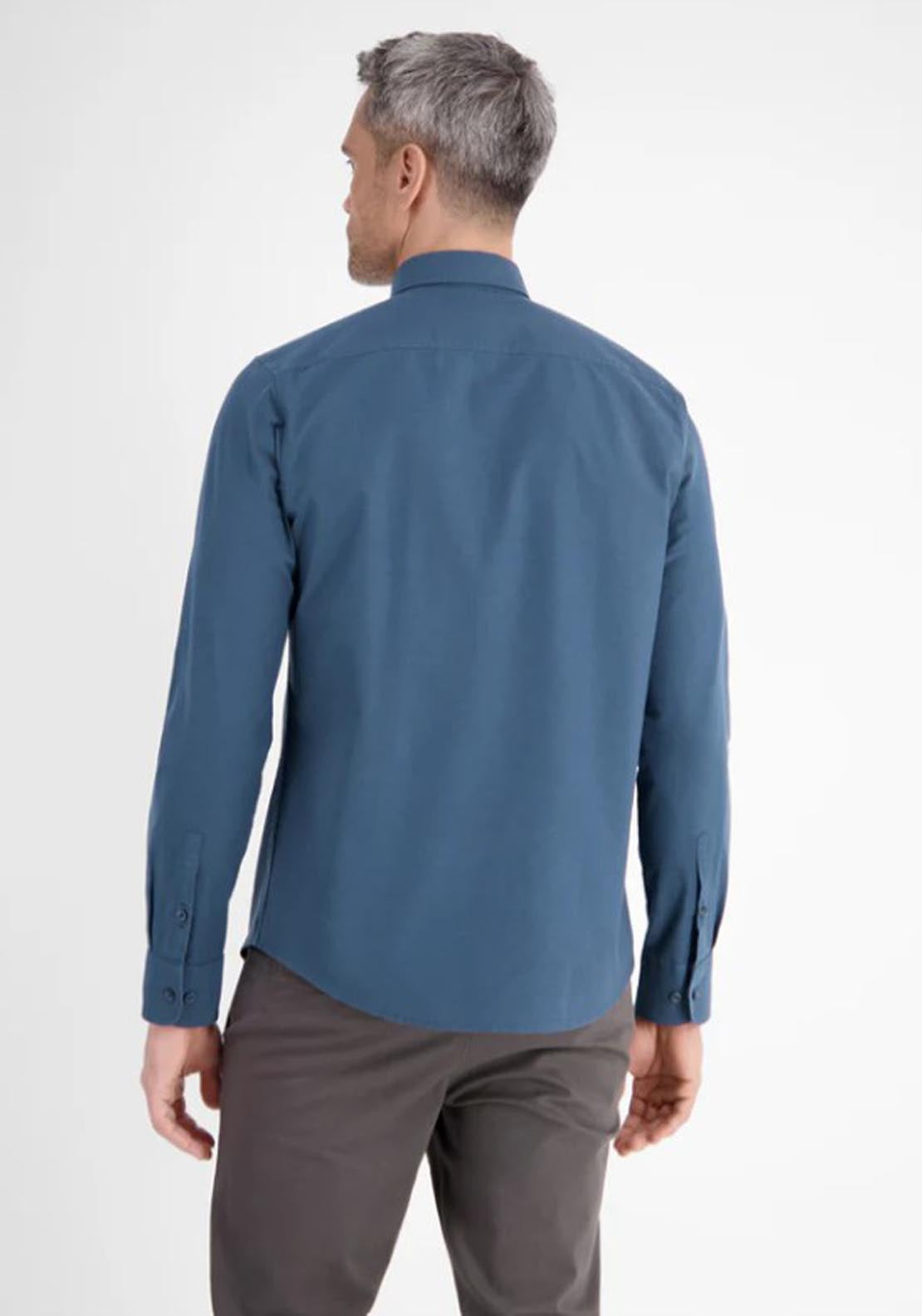 Lerros Oxford Shirt - Blue 2 Shaws Department Stores