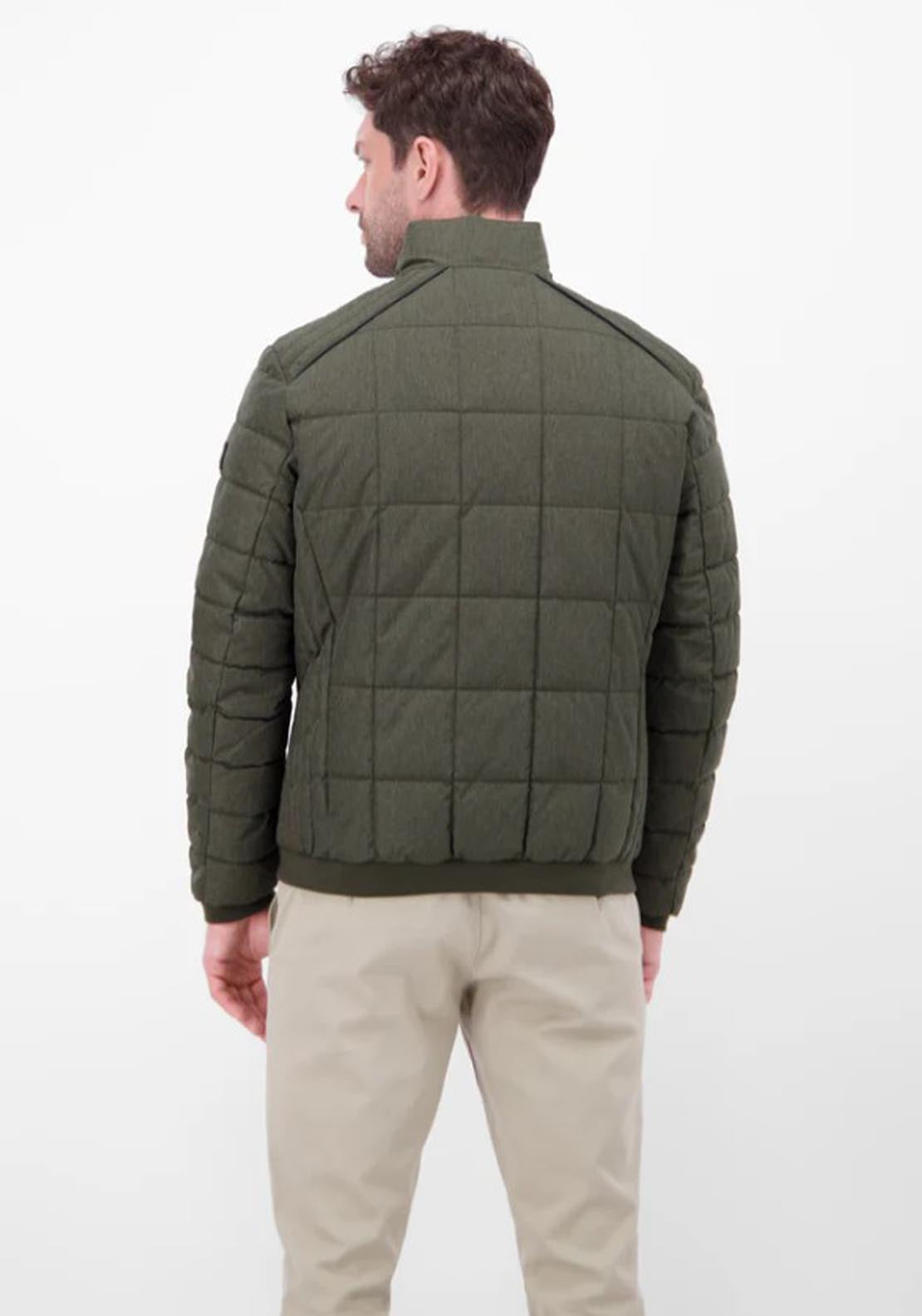 Lerros Quilted Jacket - Middle Brown 2 Shaws Department Stores