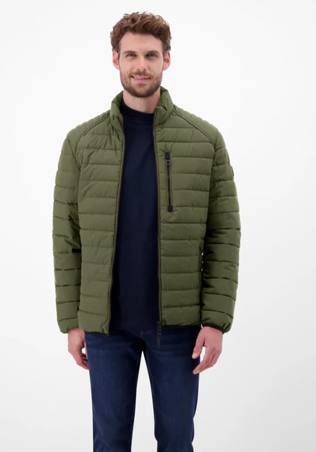 Lerros Lightweight Quilted Jacket - Original Olive 1 Shaws Department Stores